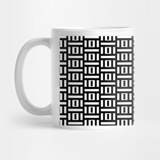 Black Shapes Mug